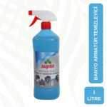 Mavi Su Lavabo Fayans Banyo Kireç Çözücü 1 LT